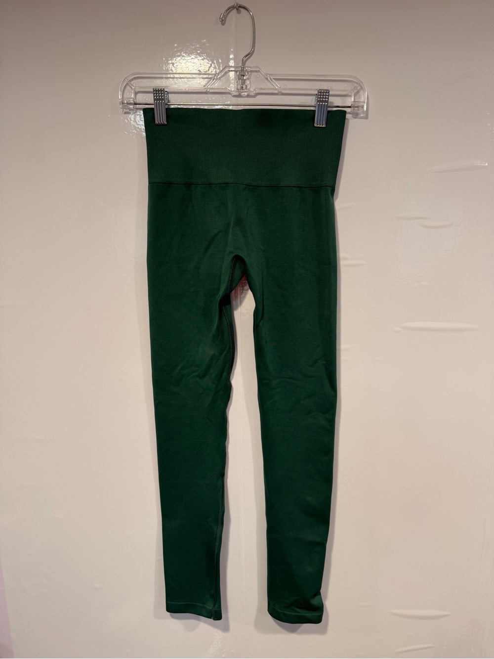 Green TNA High-Waist‎ Leggings - Forest Green